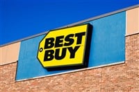 Best Buy store sign