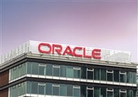 oracle logo sign on building