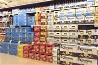 Constellation Brands beer on shelves