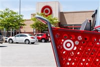 Target Retail Store shopping cart