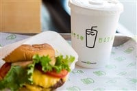 Shake Shack cup and burger