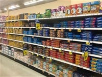 Cookie Aisle at Grocery Store — Stock Editorial Photography