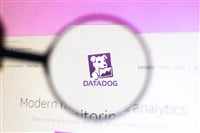 homepage of the Datadog website is displayed on the computer screen 