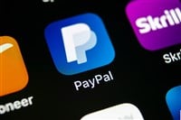 paypal app icon on smartphone