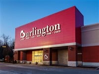 Closeup View of Burlington Store Exterior