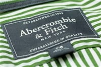 Abercrombie & Fitch tag on shirt