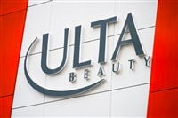 Ulta Beauty logo store sign