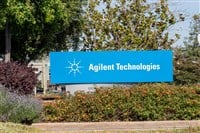 Agilent Technologies signage at its headquarters in Santa Clara, California, USA - June 9, 2023, an American company that provides instruments, software, services for laboratories — Stock Editorial Photography