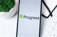 New York, USA - 1 August 2024: Progress Software Logo on Phone Screen, Company Icon on Display. — Stock Editorial Photography