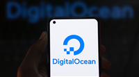 Dhaka, Bangladesh - 30 December 2023: Hand holding a phone with DigitalOcean. DigitalOcean Holdings, Inc. is an American multinational technology company and cloud service provider. — Stock Editorial Photography