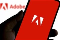 Dhaka,Bangladesh,13 May 2024:Adobe logo seen displayed on a smartphone.