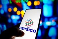 May 15, 2022, Brazil. In this photo illustration the PepsiCo, Inc. logo seen displayed on a smartphone