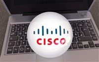 Cisco, social media images background design - (3D Rendering) — Stock Editorial Photography