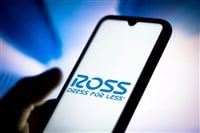 June 29, 2020, Brazil. In this photo illustration the Ross Stores logo seen displayed on a smartphone - Stock Editorial Photography