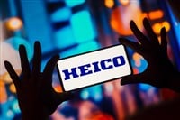 January 8, 2023, Brazil. In this photo illustration, the HEICO Corporation logo is displayed on a smartphone screen