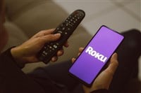 July 13, 2023, Brazil. In this photo illustration, the Roku logo seen displayed on a smartphone