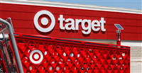 Lafayette - Circa July 2019: Target Retail Store Baskets. Target Sells Home Goods, Clothing and Electronics V — Stock Editorial Photography