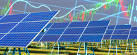 Solar energy stock chart