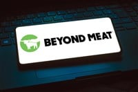 May 10, 2024, Brazil. In this photo illustration, the Beyond Meat, Inc. logo is displayed on a smartphone screen - Stock Editorial Photography