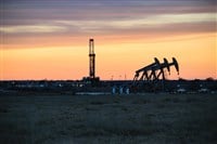 American Shale Gas Drilling Rig — Photo