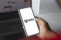 Dhaka, Bangladesh- 18 Sep 2024: Unity logo is displayed on smartphone. Unity is a cross-platform game engine developed by Unity Technologies. — Stock Editorial Photography