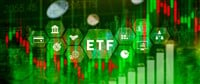 ETF investment concept, Exchange Traded Fund, ETF stock options and stock market index fund, Growing Wealth in the Financial Market. — Photo