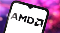 October 17, 2024, Portugal. In this photo illustration, the Advanced Micro Devices (AMD) logo is displayed on a smartphone screen — Stock Editorial Photography