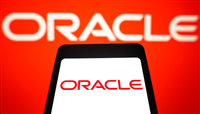 Brazil. In this photo illustration, the Oracle Corporation logo is displayed on a smartphone screen and in the background