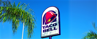 Taco Bell restaurant sign