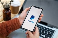 Chiang Mai Thailand.January 21, 2022: PayPal the largest operator of electronic money it was founded in 1998. PayPal most popular way of reception and sending Internet of payments at the eBay auction - Stock Editorial Photography