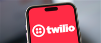 Dhaka, Bangladesh- 26 Nov 2024: Twilio logo is displayed on smartphone. Twilio Inc is an American cloud communications company. — Stock Editorial Photography