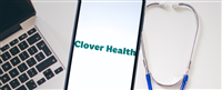 Clover Health computer and stethoscope