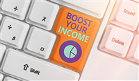 boost your income on computer keyboard