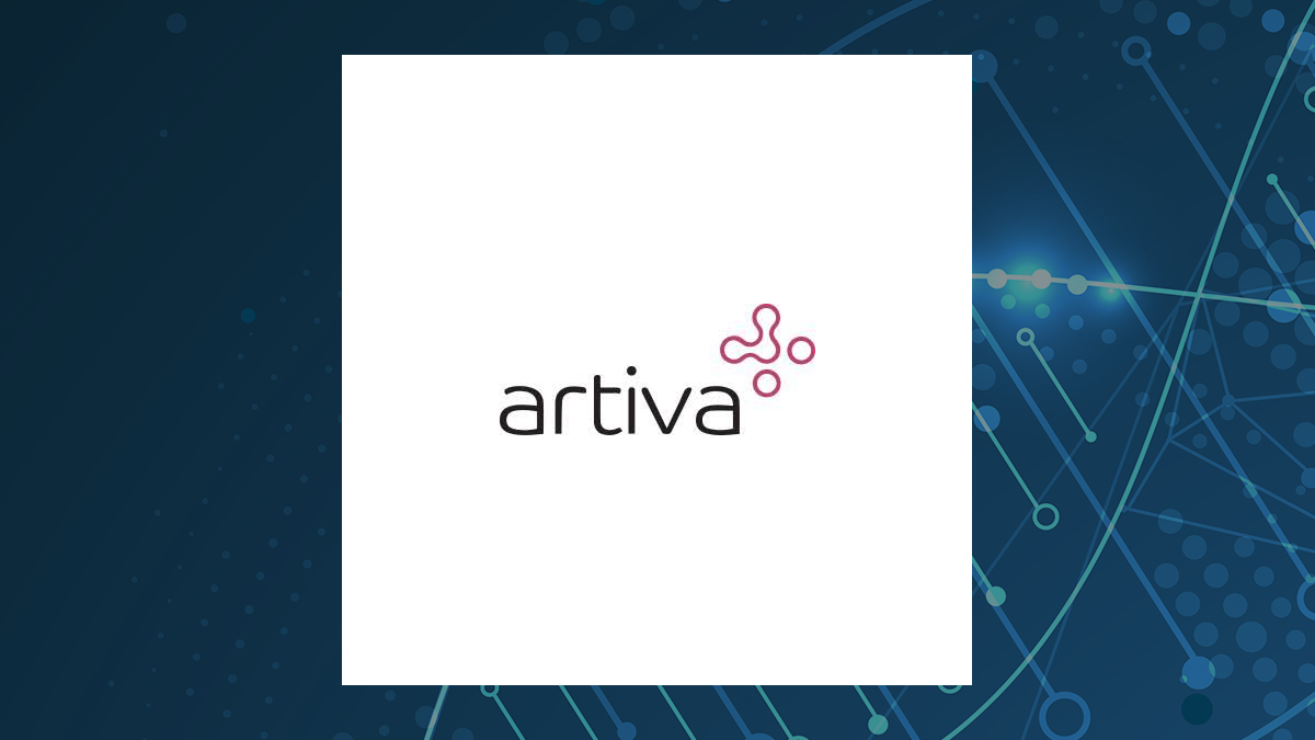 Artiva Biotherapeutics logo with Medical background