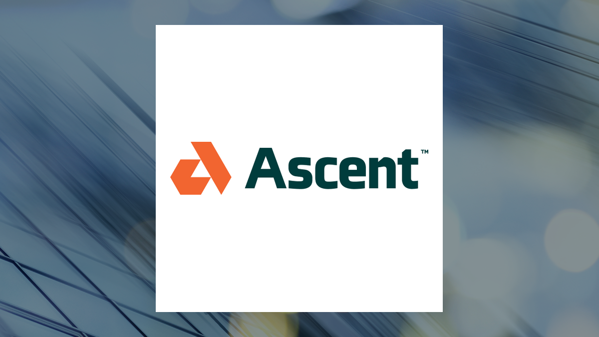 Ascent Industries logo with Industrial Products background