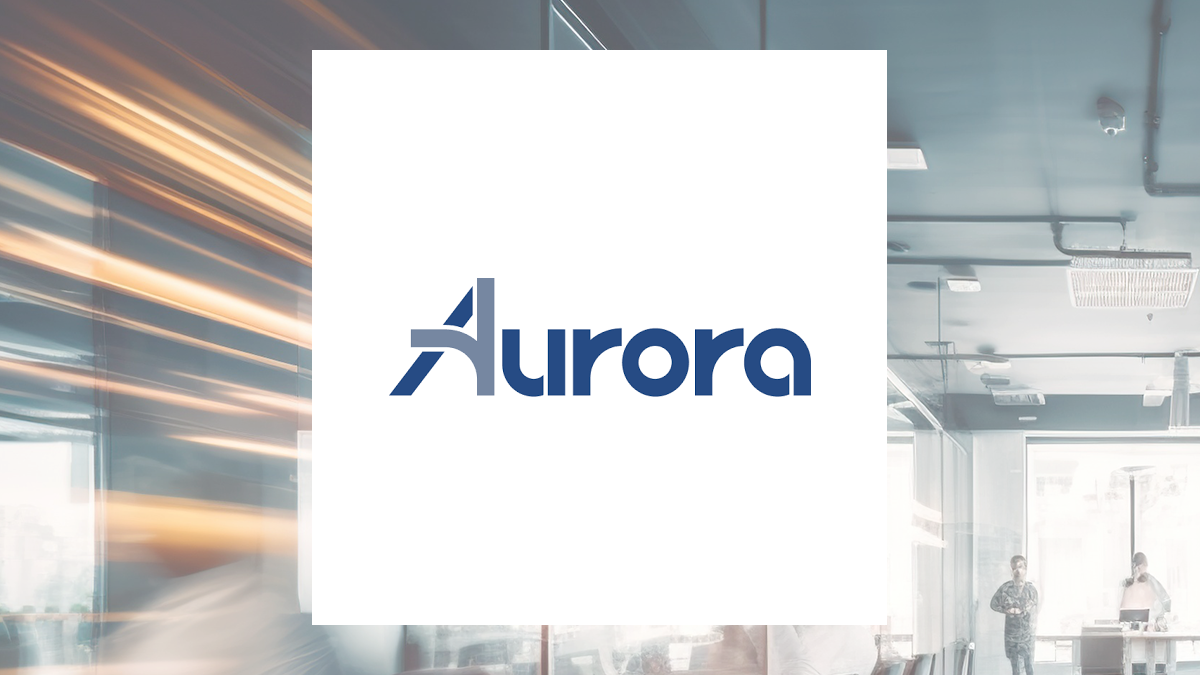 Aurora Innovation logo with Business Services background