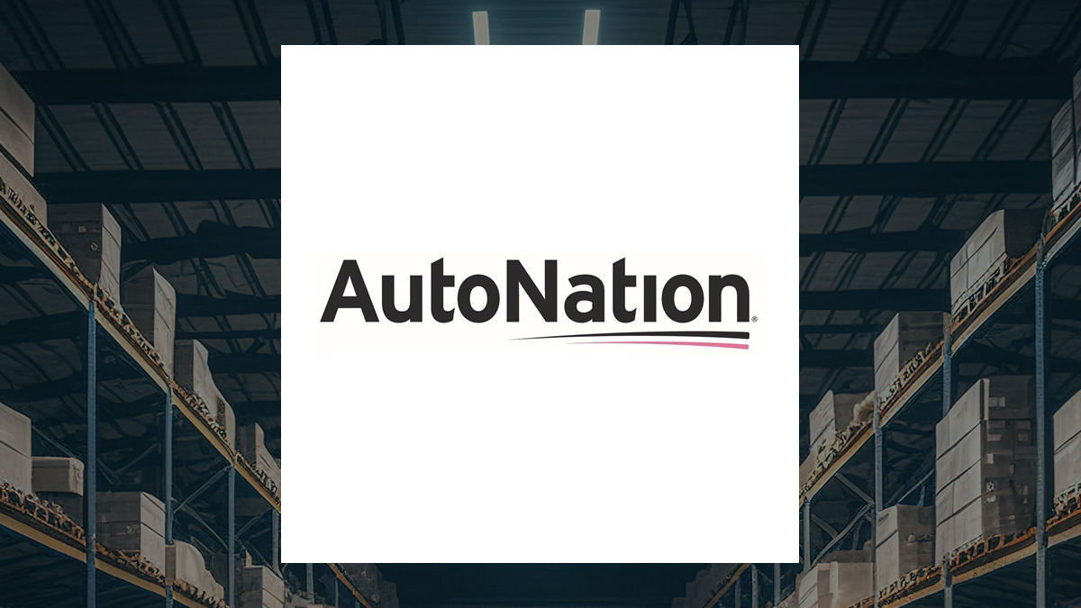 AutoNation logo with Consumer Cyclical background