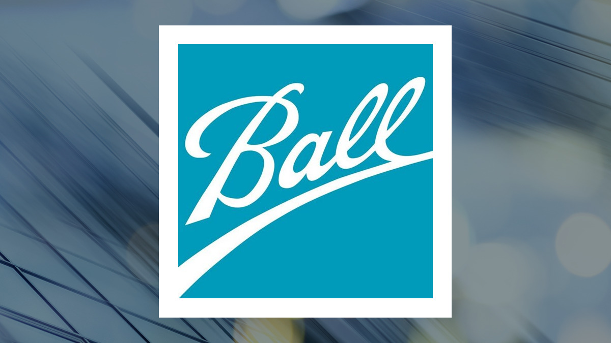 Ball logo with Industrial Products background