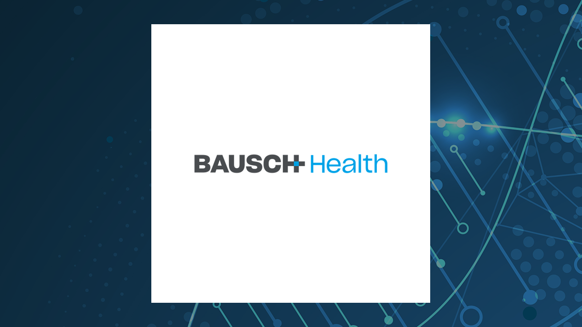 Bausch Health Companies logo with Medical background