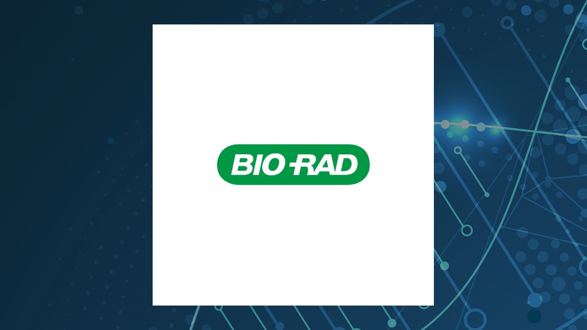 Bio-Rad Laboratories logo with Medical background
