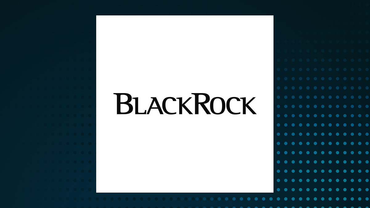 BlackRock Energy and Resources logo with Financial Services background