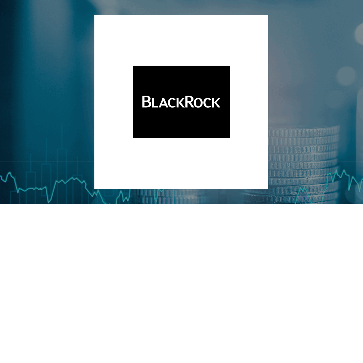 BlackRock logo with Finance background