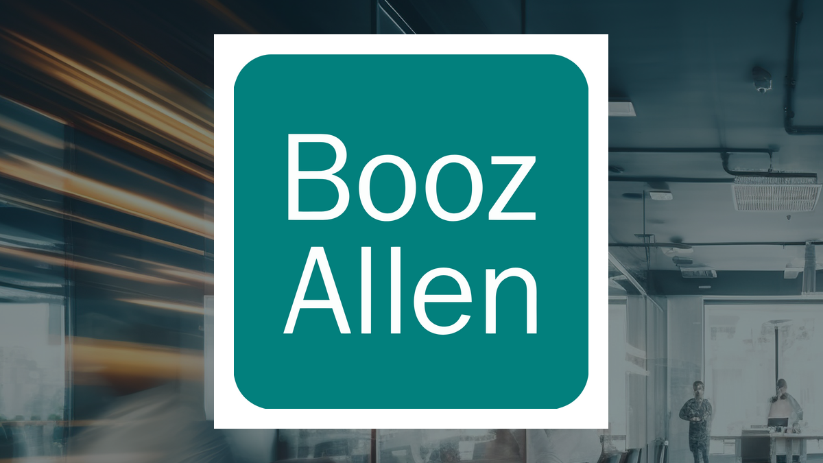 Booz Allen Hamilton logo with Business Services background