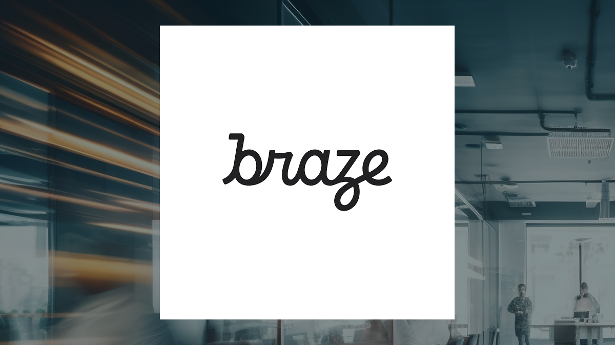Braze logo with Business Services background