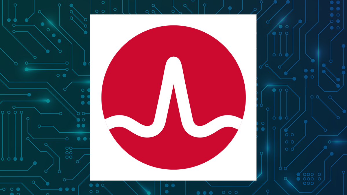 Broadcom logo with Computer and Technology background