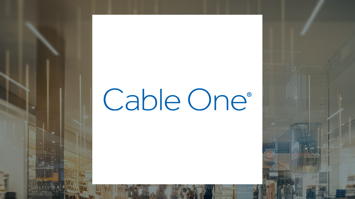Cable One logo with Consumer Discretionary background