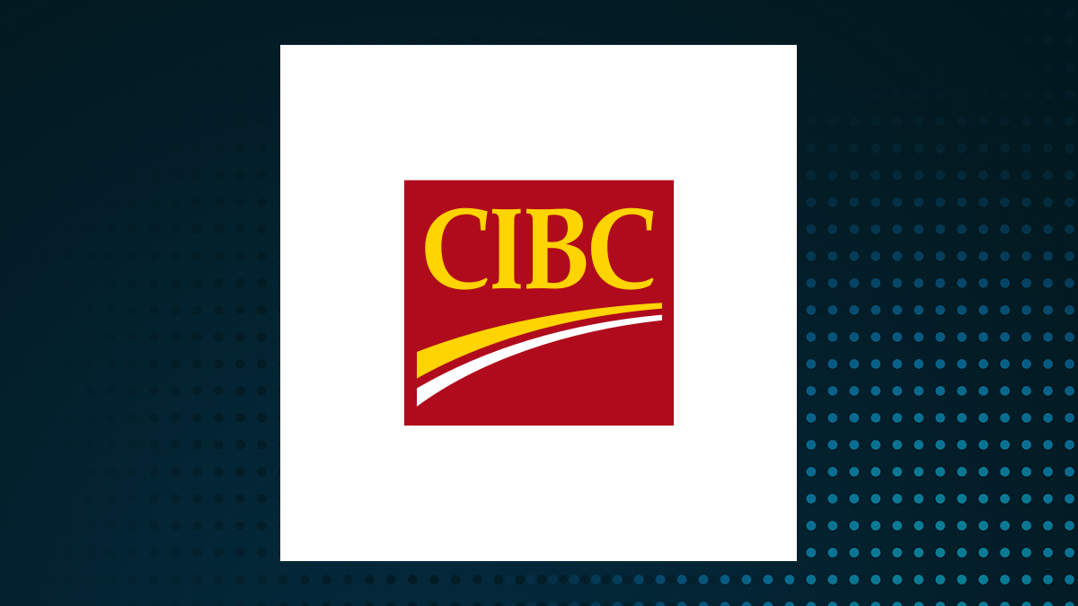 Canadian Imperial Bank of Commerce logo with Financial Services background