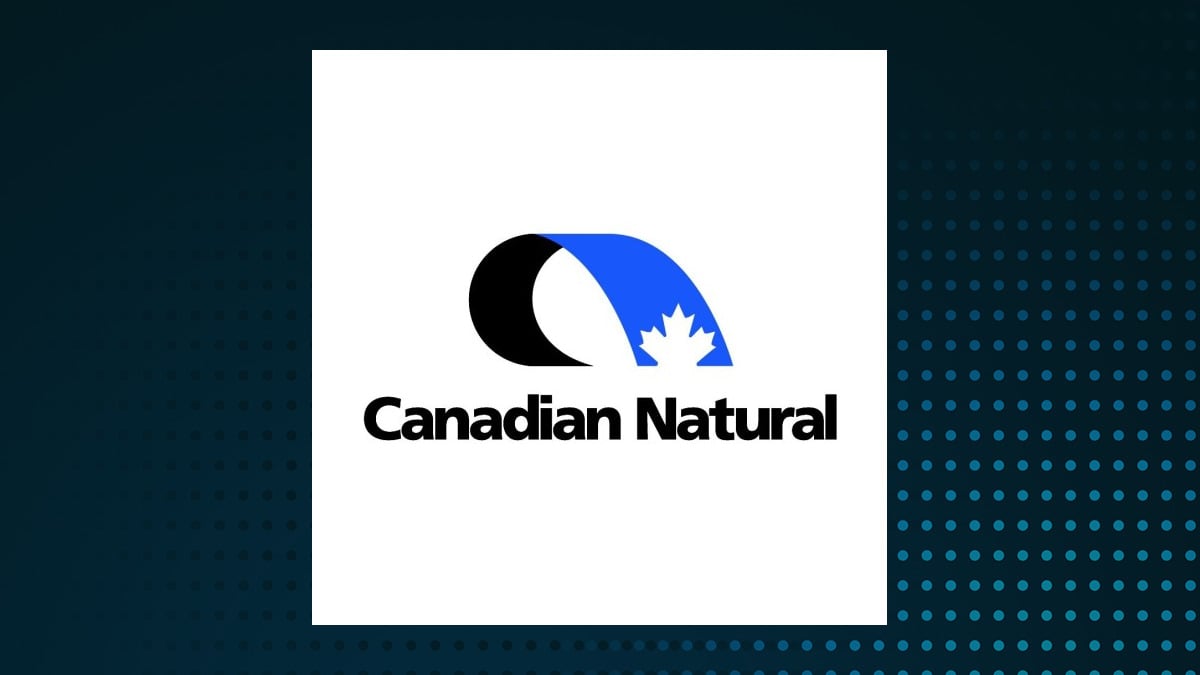Canadian Natural Resources logo with Energy background