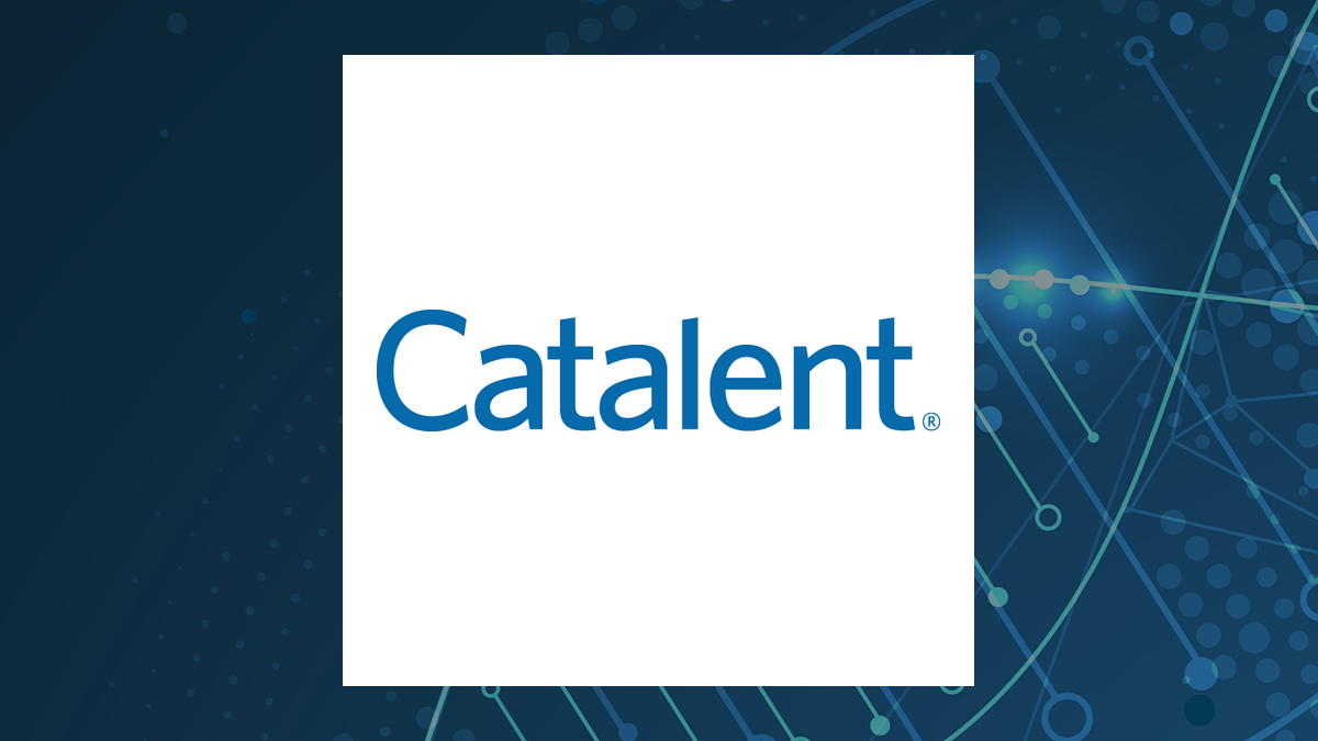 Catalent logo with Medical background