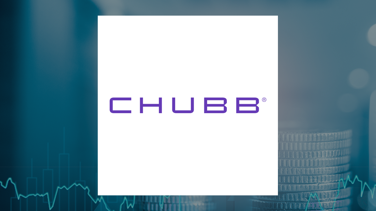 Chubb logo with Finance background